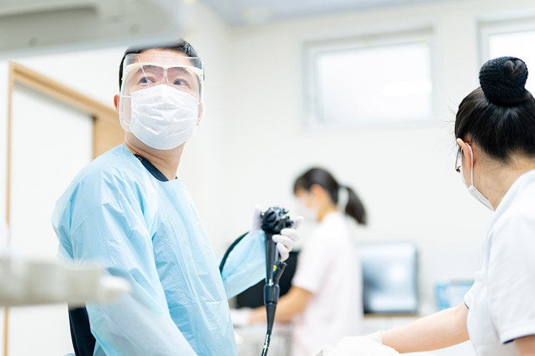 大腸カメラ（大腸内視鏡検査/下部消化管内視鏡検査）のイメージ画像