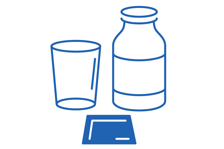 STEP1. 消泡剤を飲む