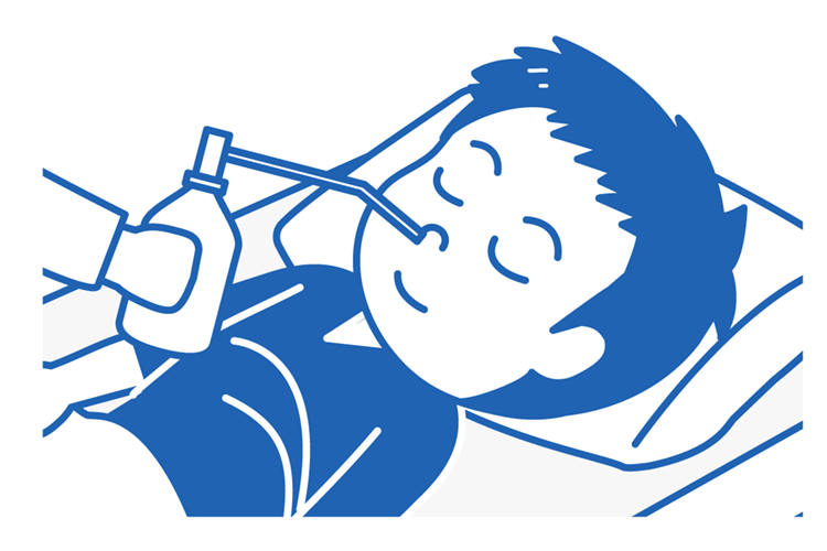 STEP2. 麻酔をする